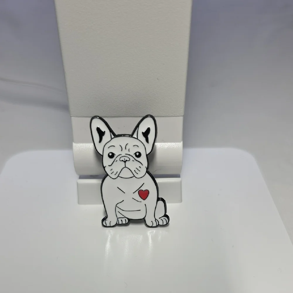 Cute French Bulldog Enamel Pin